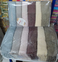 Набор махровых полотенец Cestepe из 6 шт 50x90 см Lux Cotton Nuans