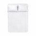 Простынь на резинке с наволочками Penelope - Celine white белый 160x200 + 50x70 см (2 шт.)